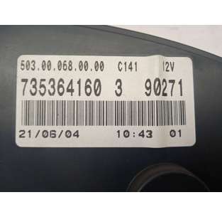 CUADRO INSTRUMENTOS FIAT... 2