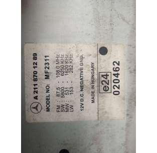 SISTEMA AUDIO / RADIO CD... 2