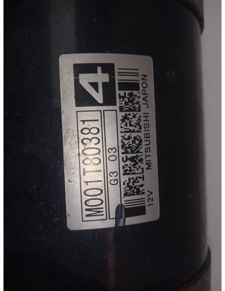 Recambio de motor arranque para peugeot 307 (s1) xr referencia OEM IAM M001T80381  