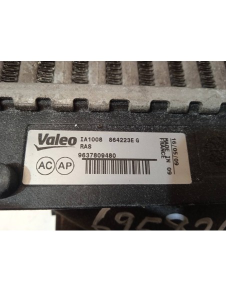 Recambio de intercooler para peugeot 607 (s1) 2.2 hdi fap cat referencia OEM IAM 9637809480  