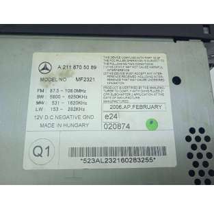 SISTEMA AUDIO / RADIO CD... 2