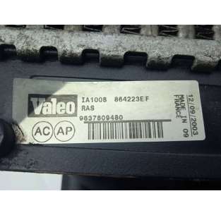 INTERCOOLER PEUGEOT 607... 2