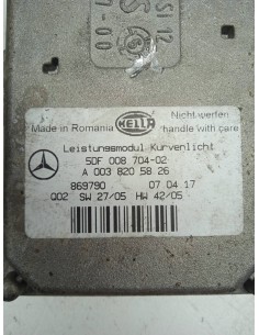Recambio de centralita faros xenon para mercedes-benz clase clk (w209) coupe 350 (209.356) referencia OEM IAM A0028206026   2