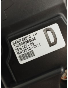 Recambio de mando climatizador para honda civic berlina 5 (fk) 1.8 comfort referencia OEM IAM 79600SMGG4   2
