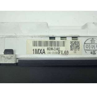 CUADRO INSTRUMENTOS... 2