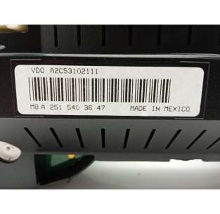 CUADRO INSTRUMENTOS -... 2