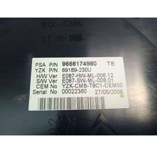 CUADRO INSTRUMENTOS PEUGEOT... 2