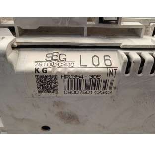 CUADRO INSTRUMENTOS HONDA... 2