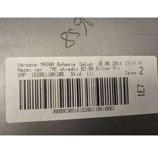 REJILLA DELANTERA - 766690... 2