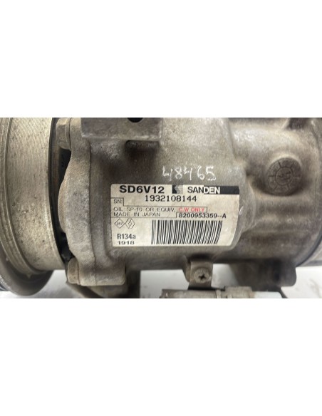 Recambio de compresor aire acondicionado para renault kangoo 1.5 dci diesel cat referencia OEM IAM 8200953359A  