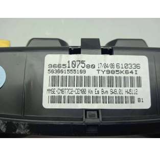 CUADRO INSTRUMENTOS PEUGEOT... 2