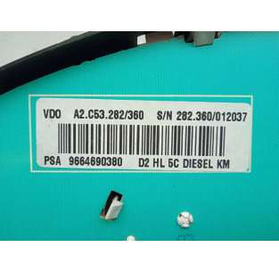 CUADRO INSTRUMENTOS PEUGEOT... 2