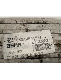 Recambio de intercooler para audi a4 ber. (b8) básico referencia OEM IAM 8K0145805G   2
