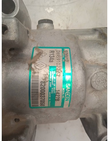 Recambio de compresor aire acondicionado para renault clio iii 1.2 referencia OEM IAM 8200037058  