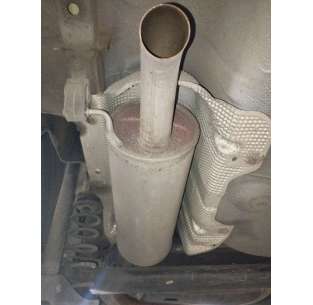 TUBO ESCAPE TRASERO SKODA...