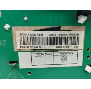 CUADRO INSTRUMENTOS PEUGEOT... 2