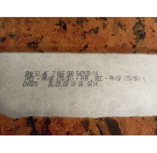 BANDEJA TRASERA BMW SERIE 5... 2