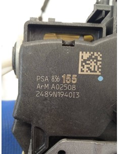 Recambio de cerradura puerta del. derecha para citroën c3 1.6 hdi fap referencia OEM IAM 836155   2