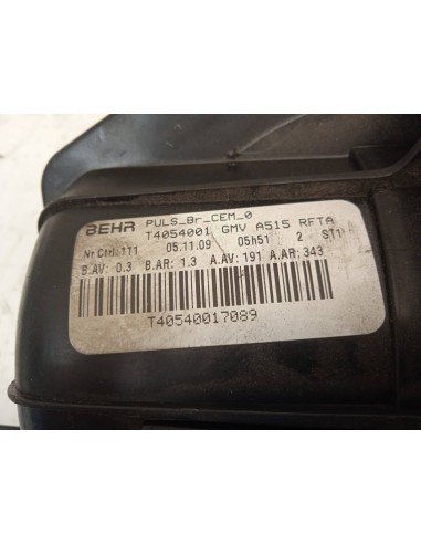Recambio de motor calefaccion para citroën c3 1.6 hdi fap referencia OEM IAM T4054001  
