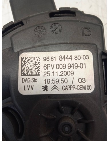Recambio de potenciometro pedal para citroën c3 1.6 hdi fap referencia OEM IAM 9681844480  