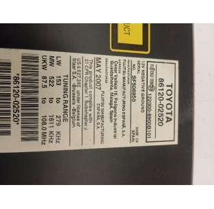 SISTEMA AUDIO / RADIO CD... 2