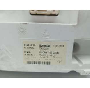 CUADRO INSTRUMENTOS PEUGEOT... 2