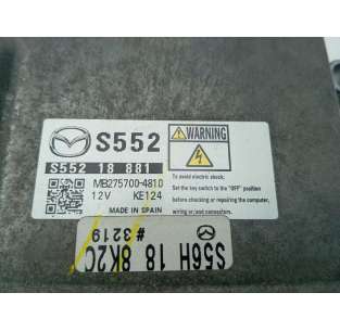 CENTRALITA MOTOR UCE MAZDA... 2