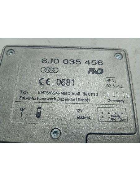 Recambio de modulo electronico para audi a4 ber. (b8) básico referencia OEM IAM 8J0035456  