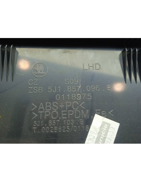 Recambio de guantera para skoda fabia (5j2 ) 1.2 referencia OEM IAM 5J1857096B  