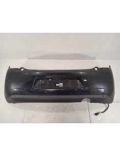Recambio de paragolpes trasero para citroën c3 1.6 hdi fap referencia OEM IAM 7410KZ COLOR NEGRO 