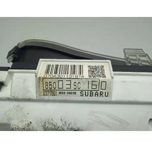 CUADRO INSTRUMENTOS SUBARU... 2