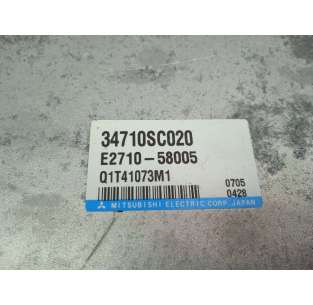 MODULO ELECTRONICO SUBARU... 2