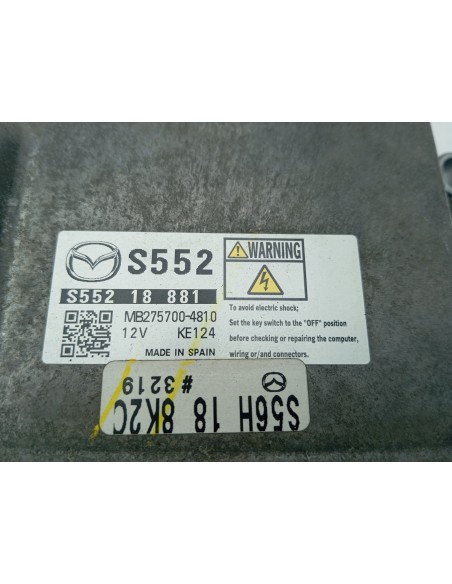 Recambio de centralita motor uce para mazda 2 lim. () luxury referencia OEM IAM S55218881  