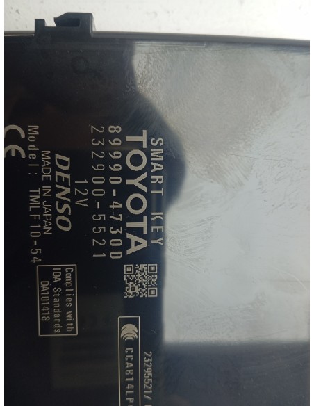 Recambio de modulo electronico para toyota prius+ eco referencia OEM IAM 8999047300  