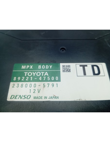 Recambio de modulo electronico para toyota prius+ eco referencia OEM IAM 8922147500  