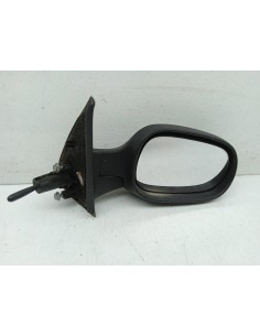 Recambio de retrovisor derecho para nissan micra (k12e) 1.5 dci turbodiesel cat referencia OEM IAM 011031 MANUAL NEGRO