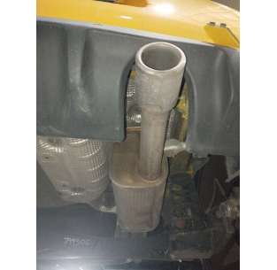 TUBO ESCAPE TRASERO -...