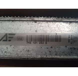 RADIADOR AGUA - 803705 /... 2