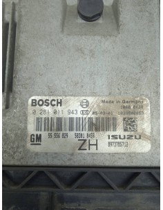 Recambio de centralita motor uce para opel astra h ber. 1.7 16v cdti referencia OEM IAM 0281011943   2