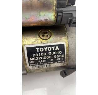 MOTOR ARRANQUE TOYOTA YARIS... 2