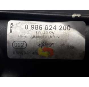 MOTOR ARRANQUE - 710564 /... 2