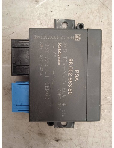 Recambio de modulo electronico para peugeot 3008 1.6 hdi fap referencia OEM IAM 9800266380  