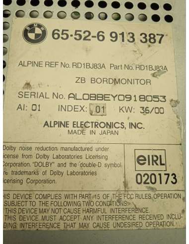 SISTEMA AUDIO / RADIO CD - 769919 /...