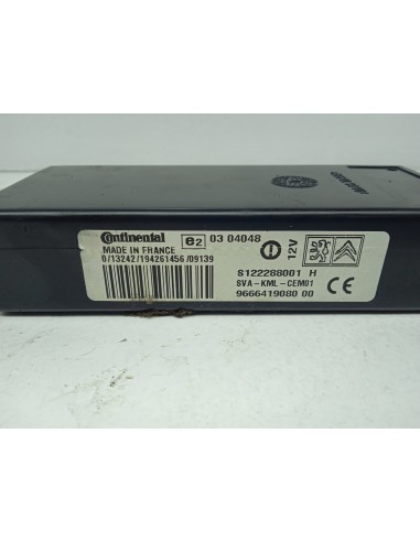 Recambio de modulo electronico para citroën c4 picasso 1.6 16v hdi fap referencia OEM IAM 9666419080  