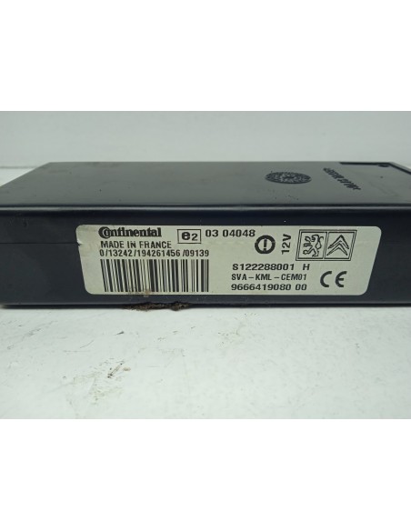 Recambio de modulo electronico para citroën c4 picasso 1.6 16v hdi fap referencia OEM IAM 9666419080  
