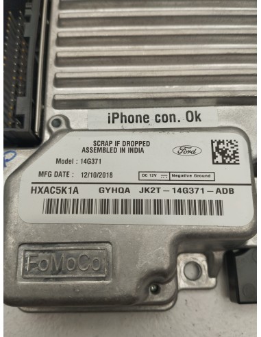 Recambio de modulo electronico para ford ka+ ultimate referencia OEM IAM JK2T14G371ADB  