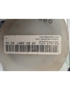 Recambio de cinturon seguridad trasero derecho para citroën c4 picasso 1.6 16v hdi fap referencia OEM IAM 9654437877  
