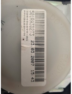 Recambio de cinturon seguridad trasero izquierdo para citroën c4 picasso 1.6 16v hdi fap referencia OEM IAM 9654437977  