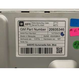 PANTALLA MULTIFUNCION OPEL... 2