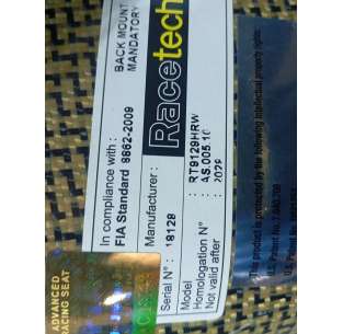 ASIENTO - 804560 / RT9129HRW 2